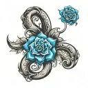colon cancer tattoo design idea