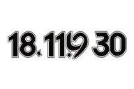 numbers 18,19,30 tattoo design idea