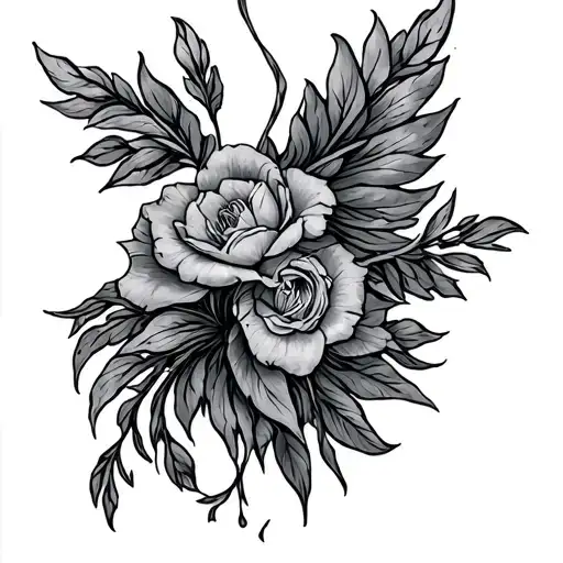 Psalms 23 4 tattoo design idea