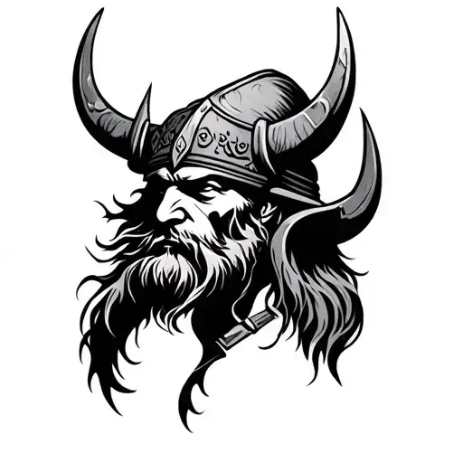 viking tattoo design idea