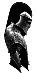 English Knight tattoo design idea