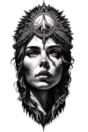 traveller seeking truth tattoo design idea