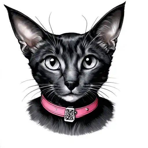sissy collar tattoo design idea