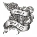 John 13:7 verse tattoo tattoo design idea