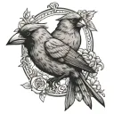 stoic cardinal virtues tattoo design idea