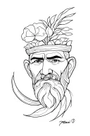 Mini Maui tattoo design idea