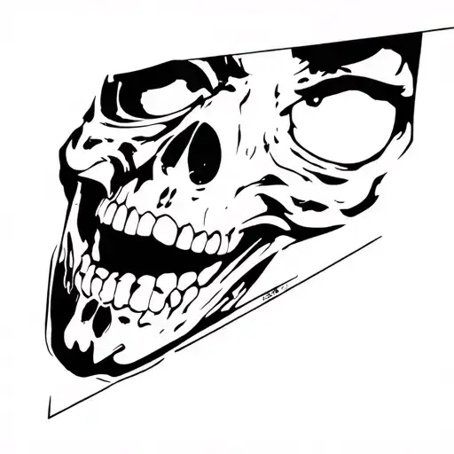 stoner anime tattoo design idea