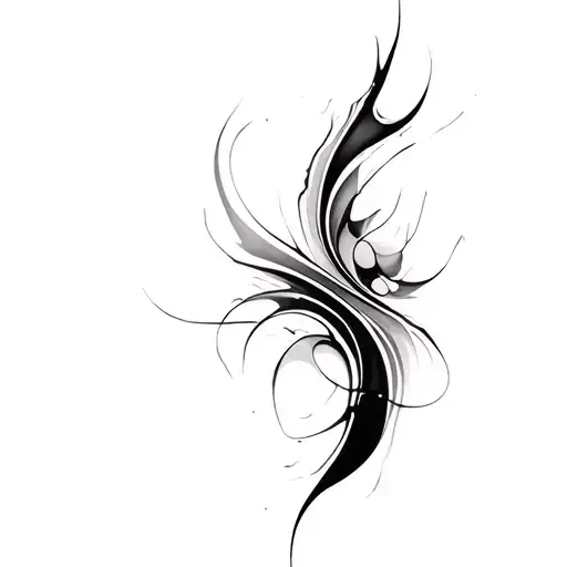 Coverup Abstract Patterns tattoo design idea