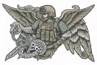 U.S. Army Jumpmaster, 82nd airborne division tattoo design idea