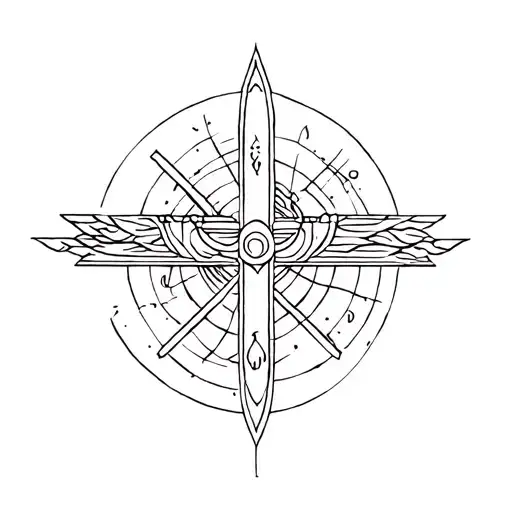 ancient greece motifs, ancient Persia motifs, disruptive, birth, mythology, continuous lines tattoo design idea