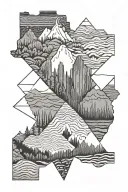 Oregon to arizona  tattoo design idea