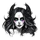 Jinx arcane tattoo design idea