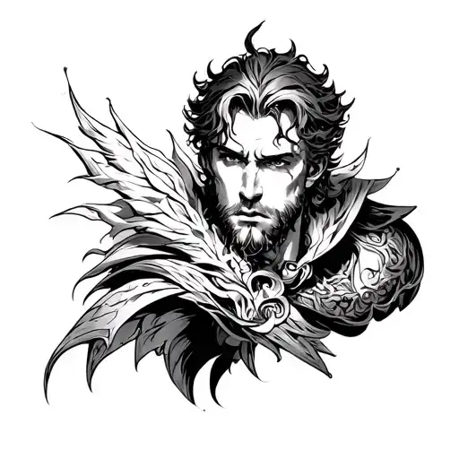 escanor seven deadly sins mark tattoo tattoo design idea