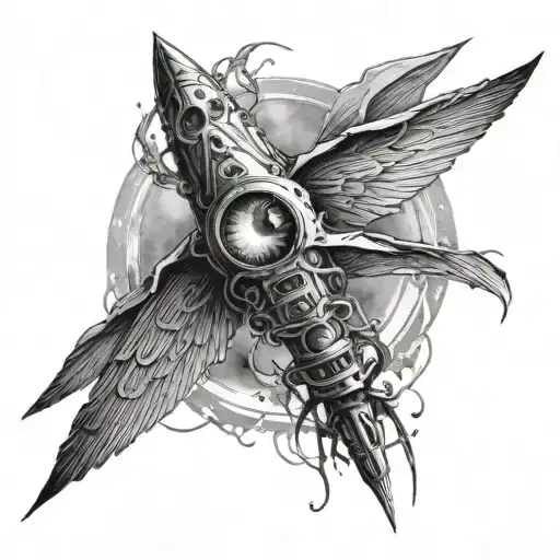 On a mote of dust suspended on a sunbeam tattoo design idea