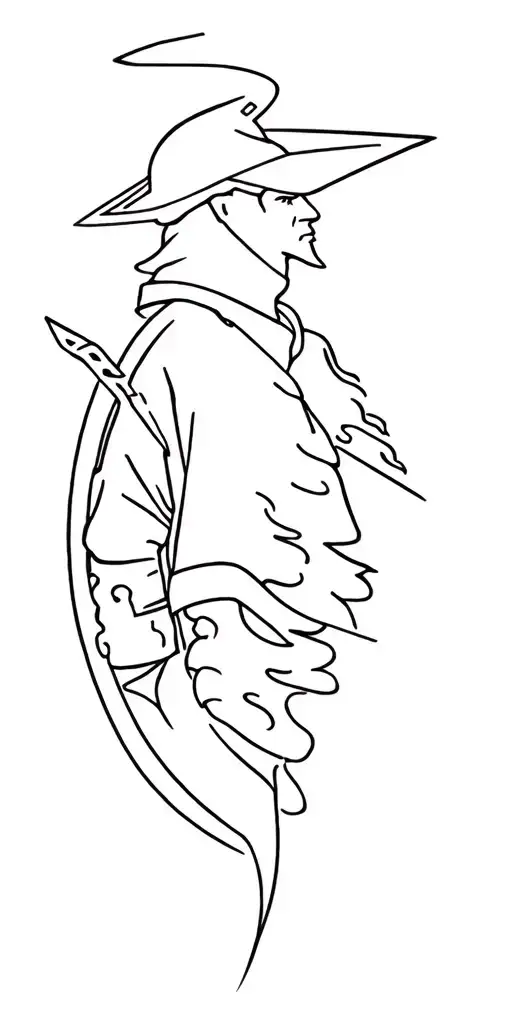 norse mythology firefighter tattoo design idea