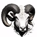 Aries Japanese tattoo design idea