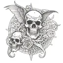 Avenged sevenfold tattoo design idea