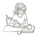 teacher primary school tattoo design idea