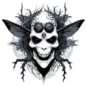 Beelzebub tattoo design idea