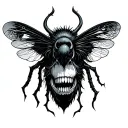 Beelzebub tattoo design idea