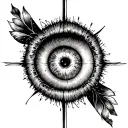 Curiosity, Beyond the null. tattoo design idea