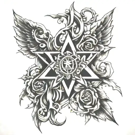 Bible tattoo design idea