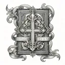 Bible tattoo design idea