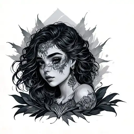 Between The Boob tattoo design idea