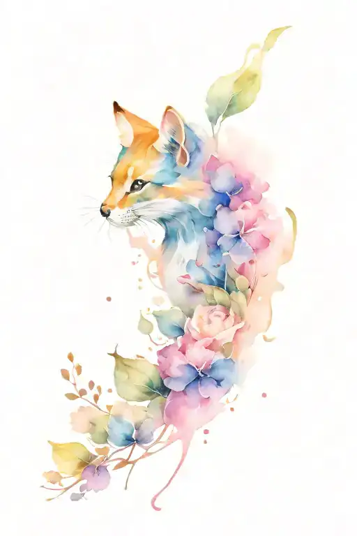 feral tattoo design idea