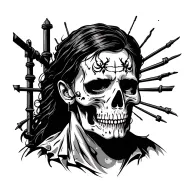 Romanian and Russian prison tattoo tattoo design idea