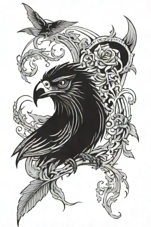Bad Omen tattoo design idea