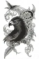 Bad Omen tattoo design idea