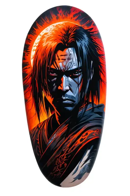 Itachi Uchiha tattoo design idea