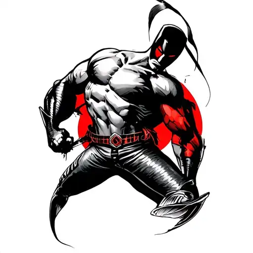 daredevil lure tattoo design idea