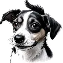 Jack Russell Terrier tattoo design idea
