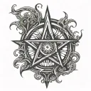 supernatural anti possession symbol tattoo design idea