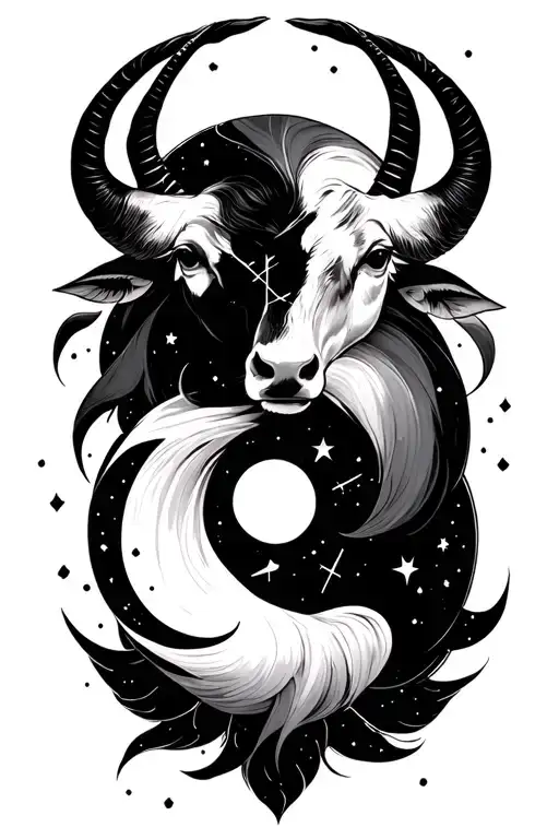Taurus Pisces Taurus aquarius constellation tattoo design idea