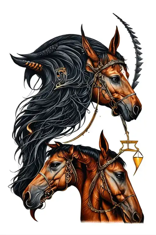 libra and sagittarius tattoo tattoo design idea