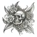 Old love doesn't rust 503 tattoo design idea