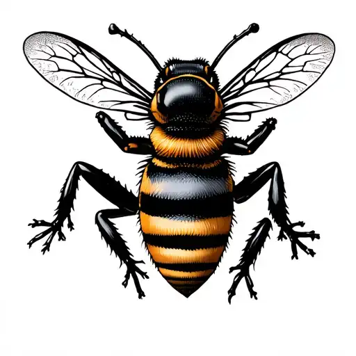 mountain laurel bee salamander tattoo design idea