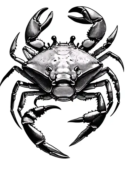 crab gothic style tattoo design inspired tattoo incorporating elements  tattoo design idea