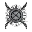 2006 Roman Numerals tattoo design idea