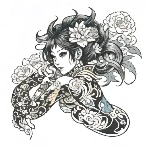 femboy tattoo design idea