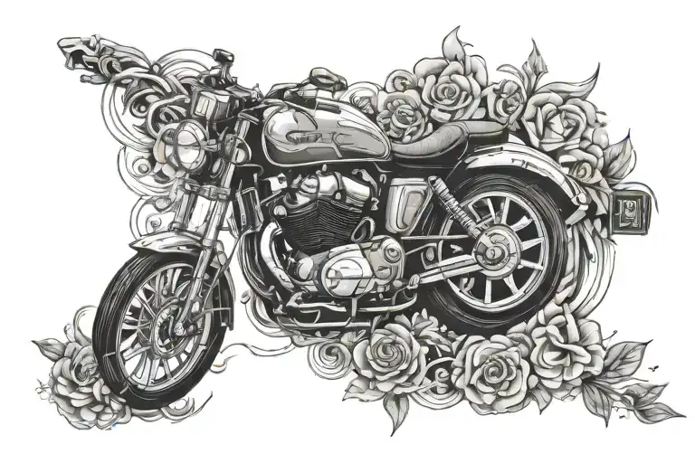 Wipro company and Levi's mix tattoo design idea