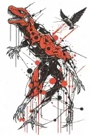 cryptid tattoo design idea