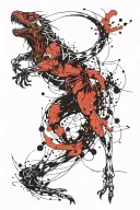 cryptid tattoo design idea