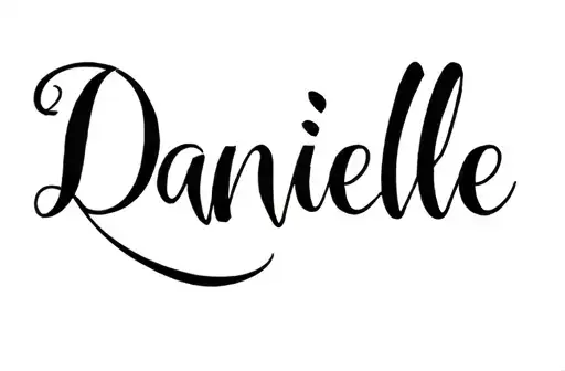 "Danielle" tattoo design idea