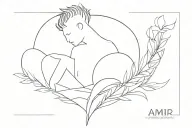 Amir tattoo design idea