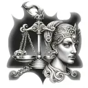 libra, carl james, 05 tattoo design idea