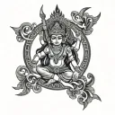 RUDRA tattoo design idea